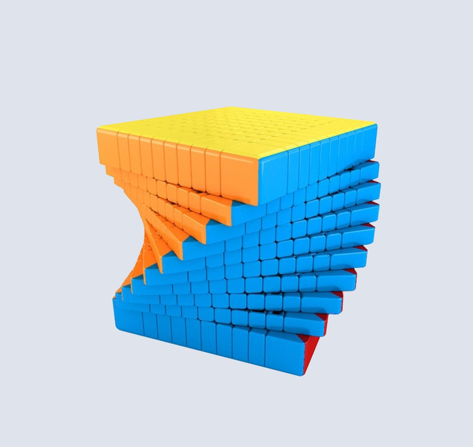 10x10 MoYu & ShengShou Stickerless Magic Rubik's Cube - The Cube Shop