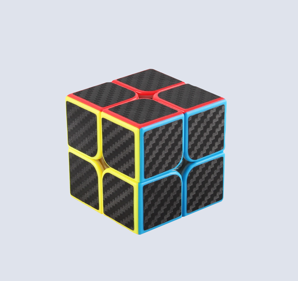 2x2 Moyu & QiYi Carbon Fiber Magic Rubiks Cube. The Perfect Educational Speed Cube! - The Cube Shop