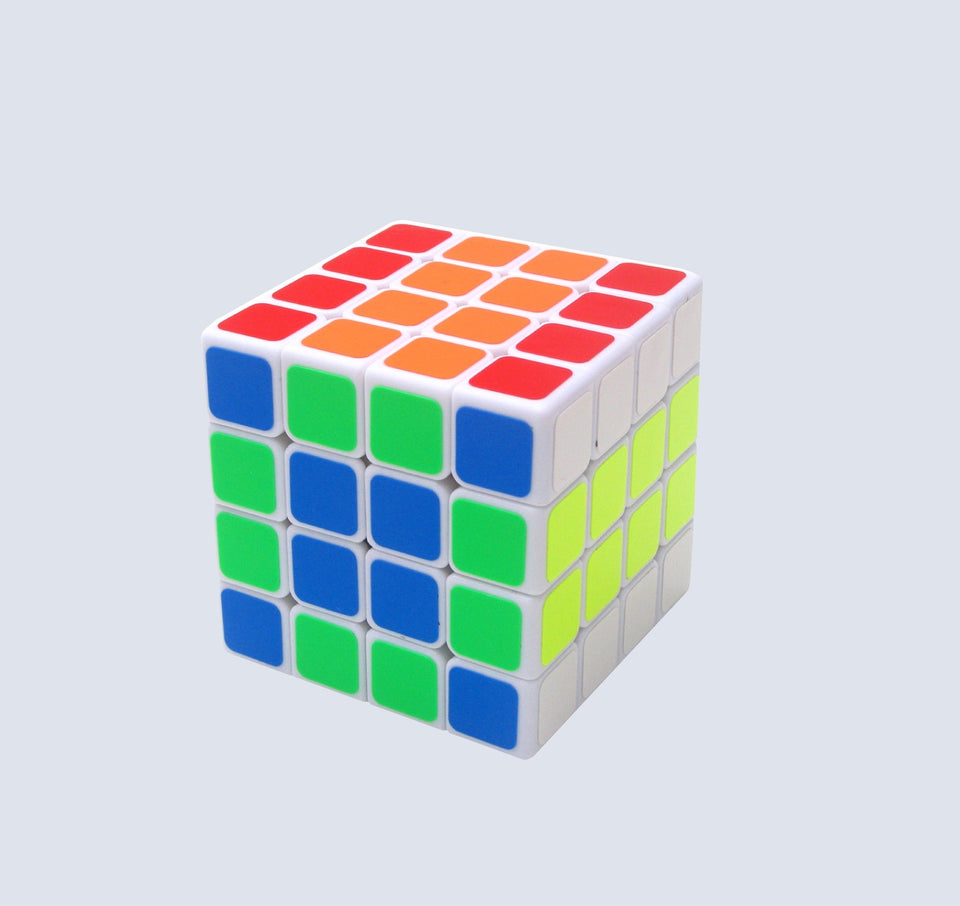 4x4 QiYi White Magic Rubik's Cube. The Perfect Educational Speed Cube! - The Cube Shop - The Cube Shop