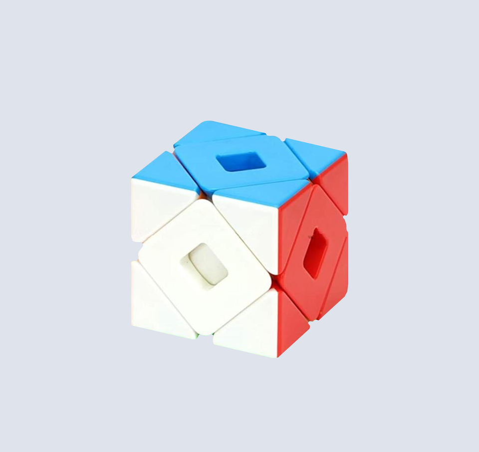 MoYu & QiYi Skewb Magic Speed Cube Educational Puzzle - Double Stickerless - The Cube Shop