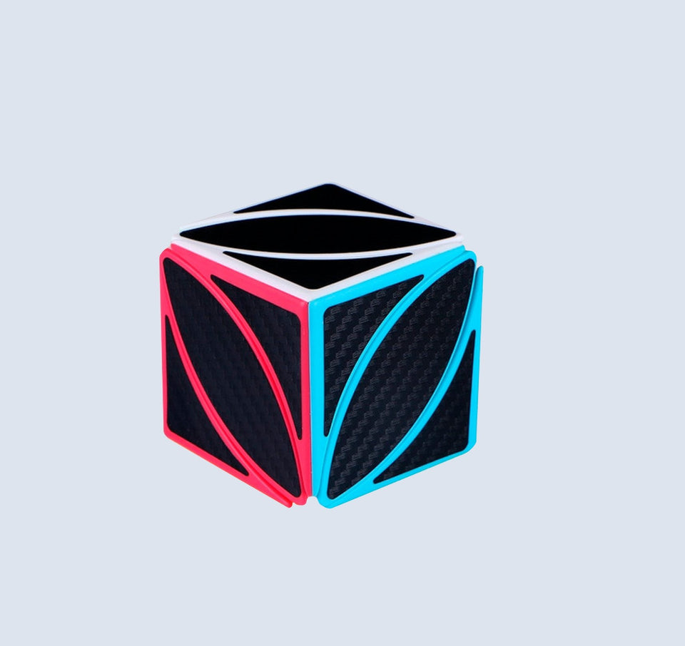 QiYi & MoYu MeiLong Ivy Carbon Fiber Single Maple Leaves Magic Cube Puzzle - The Cube Shop