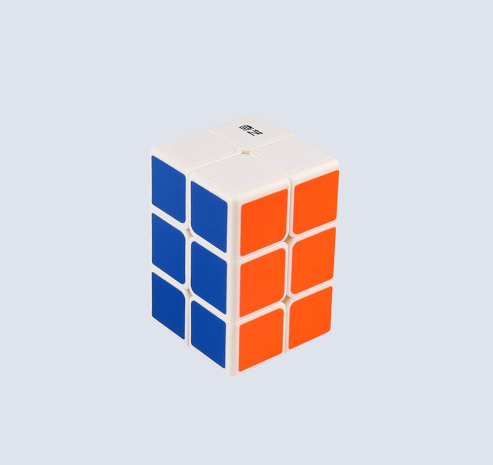 QiYi 2x2x3 White Cube | Educational IQ High Speed Magic Cube Puzzle - The Cube Shop