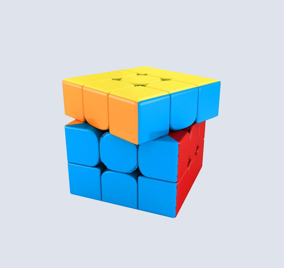  3x3 QiYi Stickerless Magic Rubik's Cube. The Perfect Educational Speed Cube! - The Cube Shop