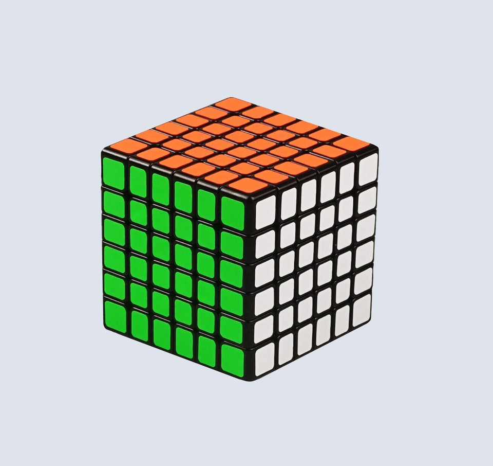 6x6 QiYi & MoYu Black Magic Rubik's Cube. The Perfect Educational Speed Cube - The Cube Shop - The Cube Shop