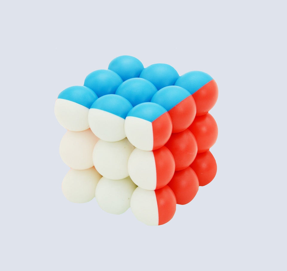 3x3x3 Rounded Balls Magic Cube Puzzle - The Cube Shop