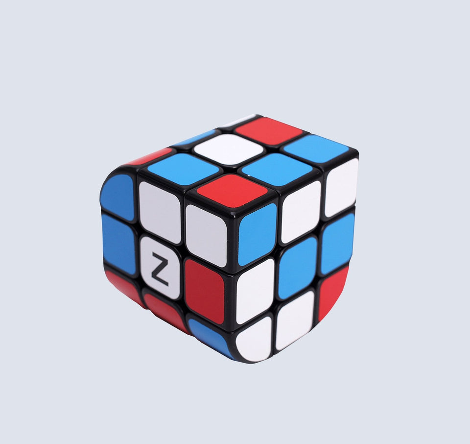 Zcube Trihedron Black Curvy 3x3x3 Magic Cube Puzzle - The Cube Shop