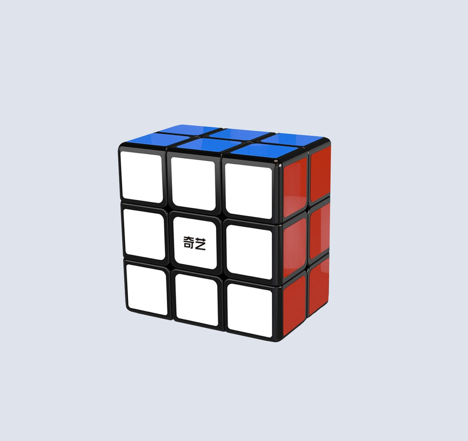 QiYi 2x3x3 Black Cube | Educational IQ High Speed Magic Cube Puzzle - The Cube Shop