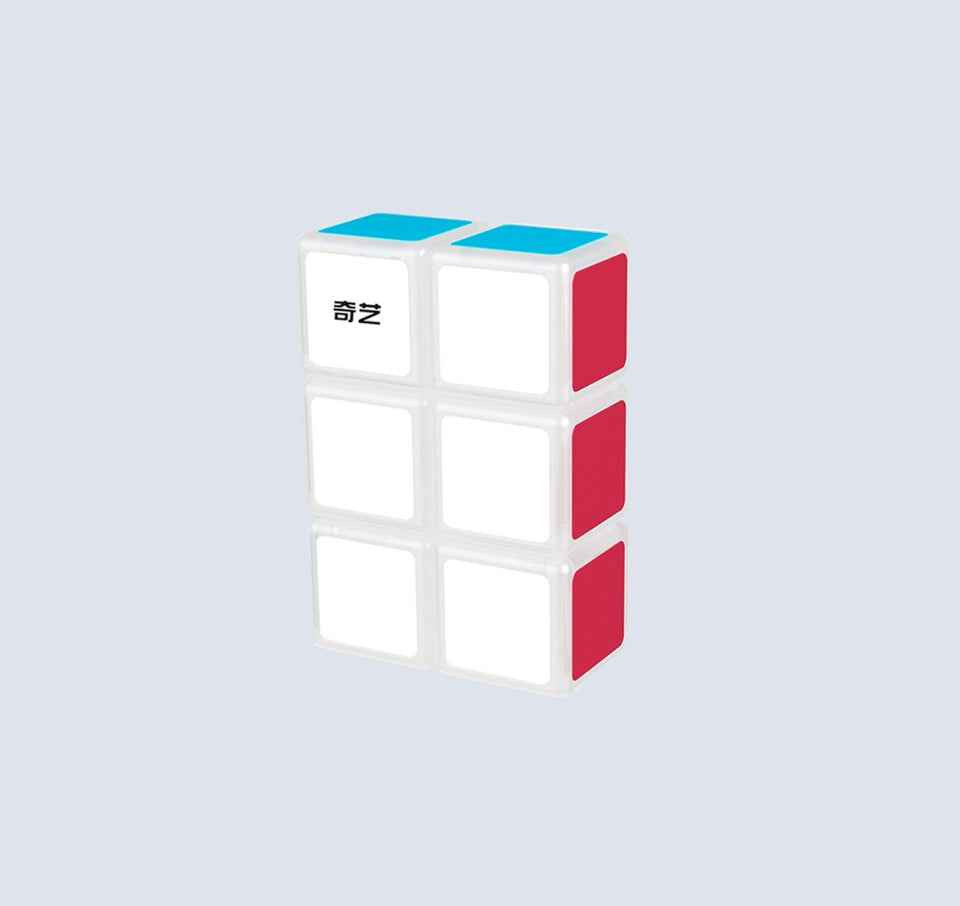 QiYi 1x2x3 White Cube | Educational IQ High Speed Magic Cube Puzzle - The Cube Shop