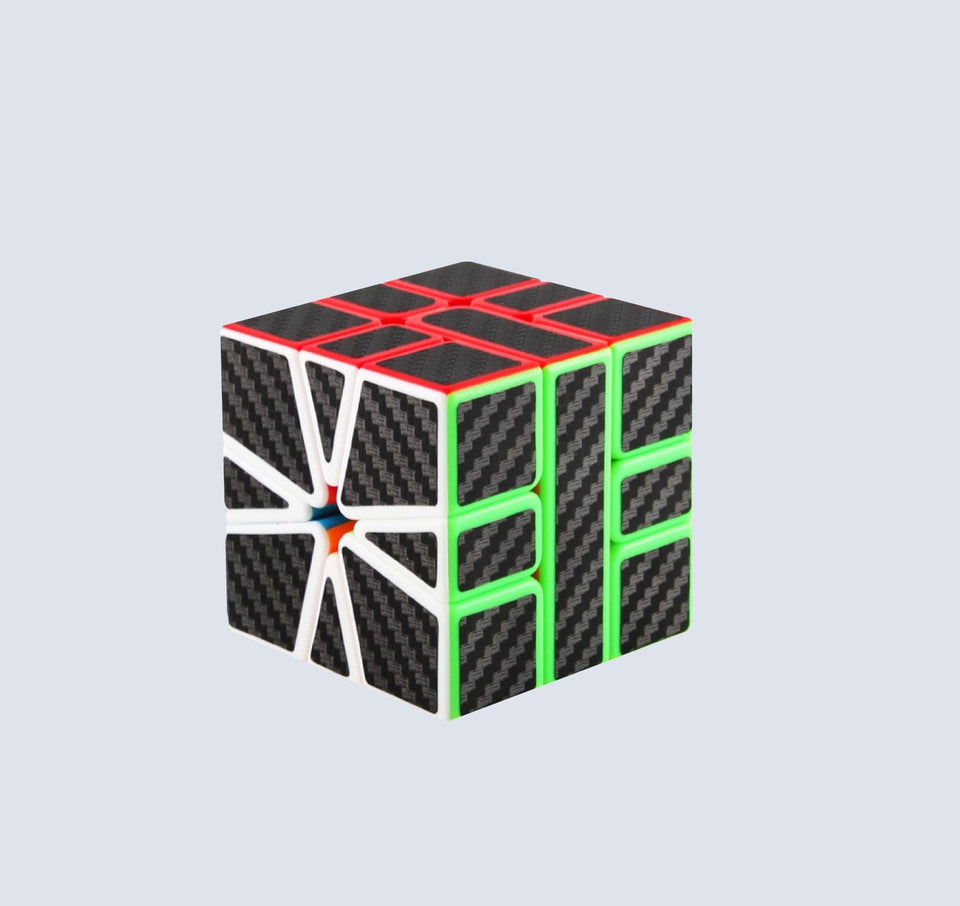 Square One (SQ1) 3X3X3 Carbon Fiber Speed Magic Cube Puzzle - The Cube Shop