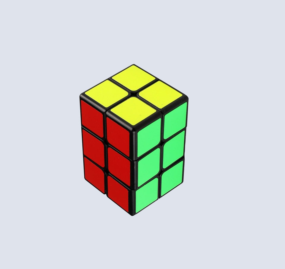 QiYi 2x2x3 Black Cube | Educational IQ High Speed Magic Cube Puzzle - The Cube Shop