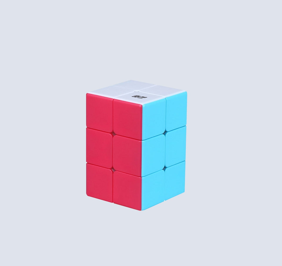 QiYi 2x2x3 Stickerless Cube | Educational IQ High Speed Magic Cube Puzzle - The Cube Shop